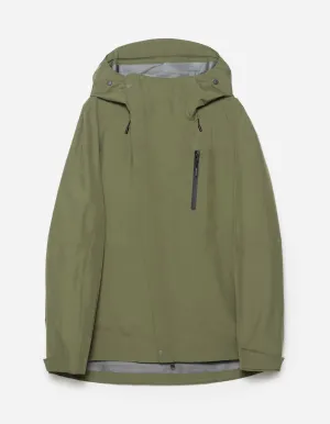 5030 3L Asym Parka Olive