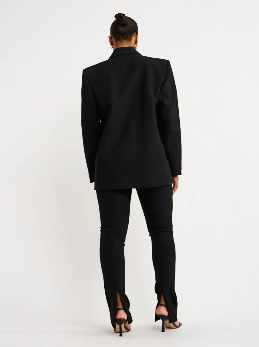 Camilla and Marc Camellia Tailored Blazer in Black