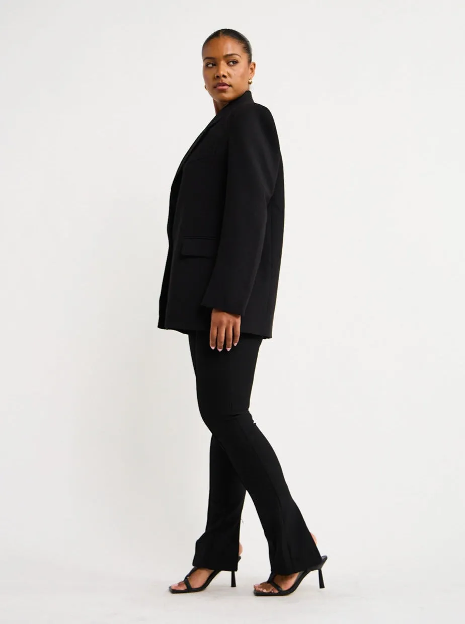 Camilla and Marc Camellia Tailored Blazer in Black