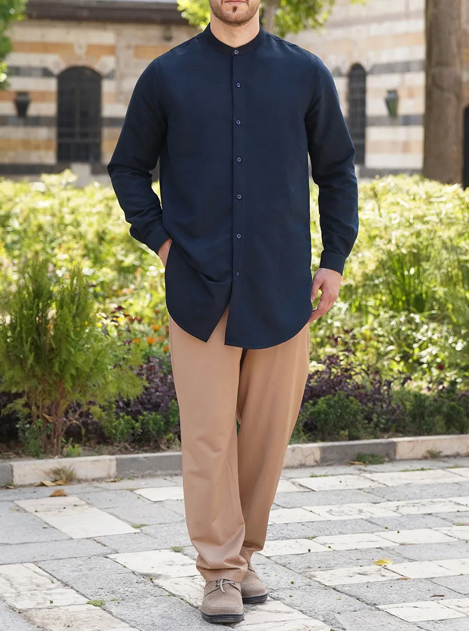 Curved Hem Shirt