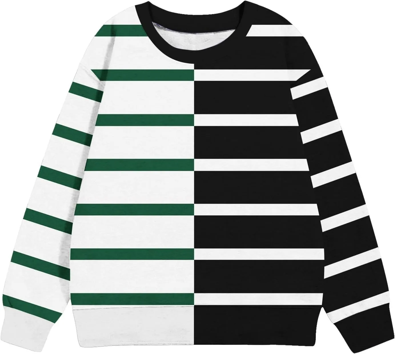 Cute Sweatshirts For Girls Trendy Long Sleeve Oversized Striped Sweat Shirts Fall Winter Fashion Clothes 1-12 Years