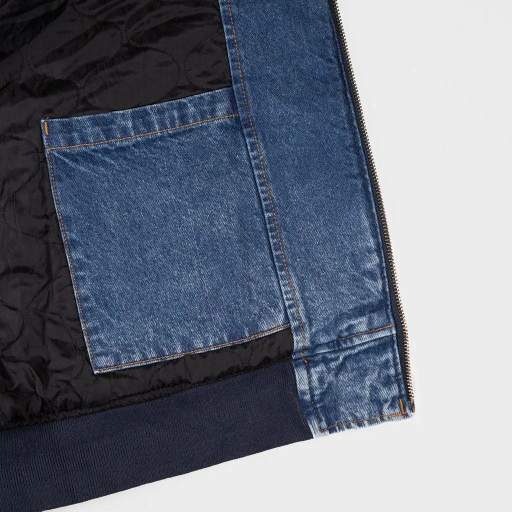 Dickies - Hooded Denim Jacket - Light Blue