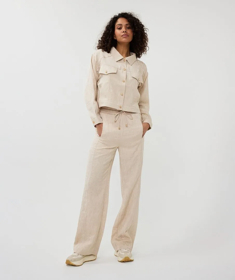 Esqualo Sand Jacquard Jacket