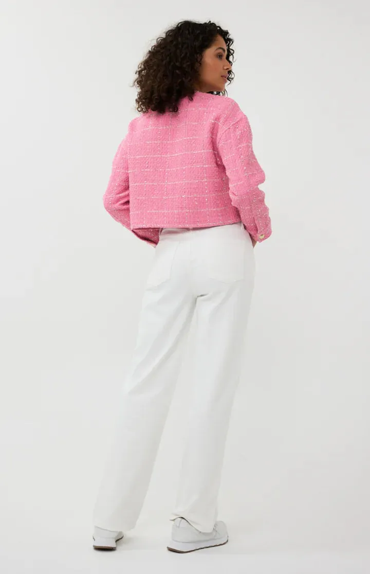 Esqualo Tweed Gold/Rose Blazer