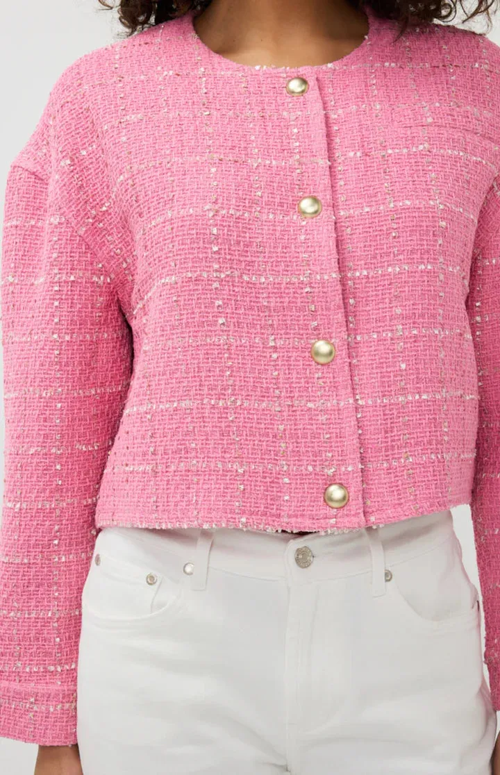 Esqualo Tweed Gold/Rose Blazer