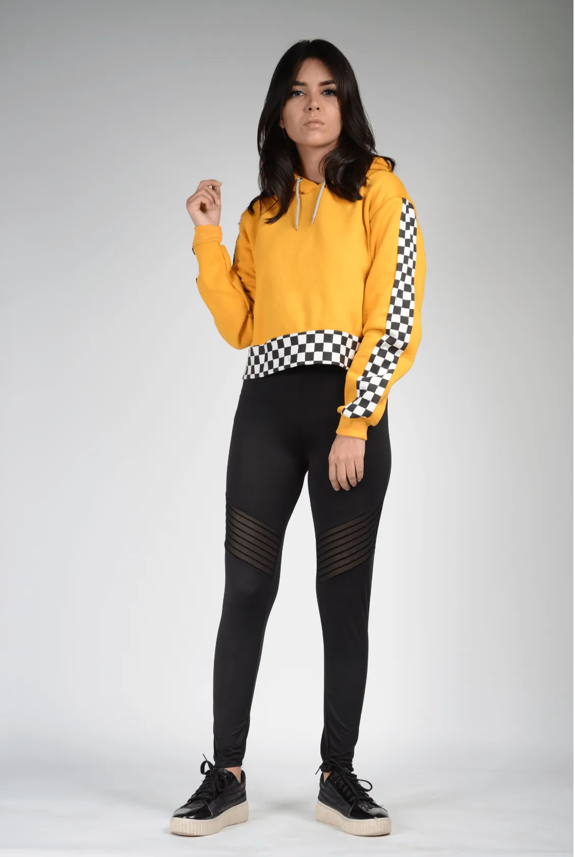 LT Fit Mesh Panel Yoga Pants - LTFL3