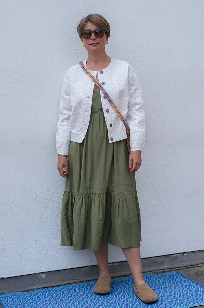 Maison Hotel Boticcelli Tesela Ivory Jacket