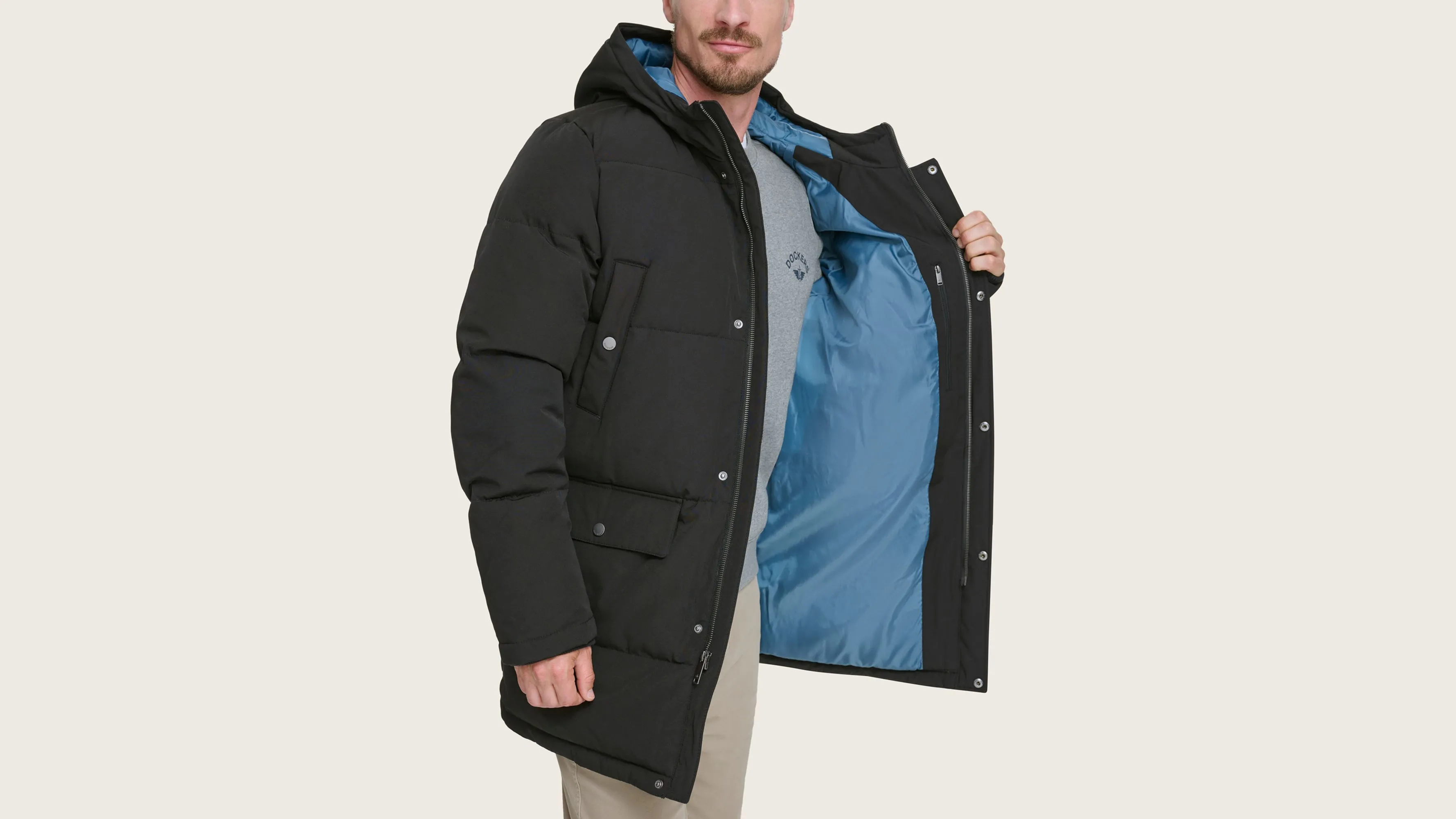 Quilted Arctic Hooded Parka