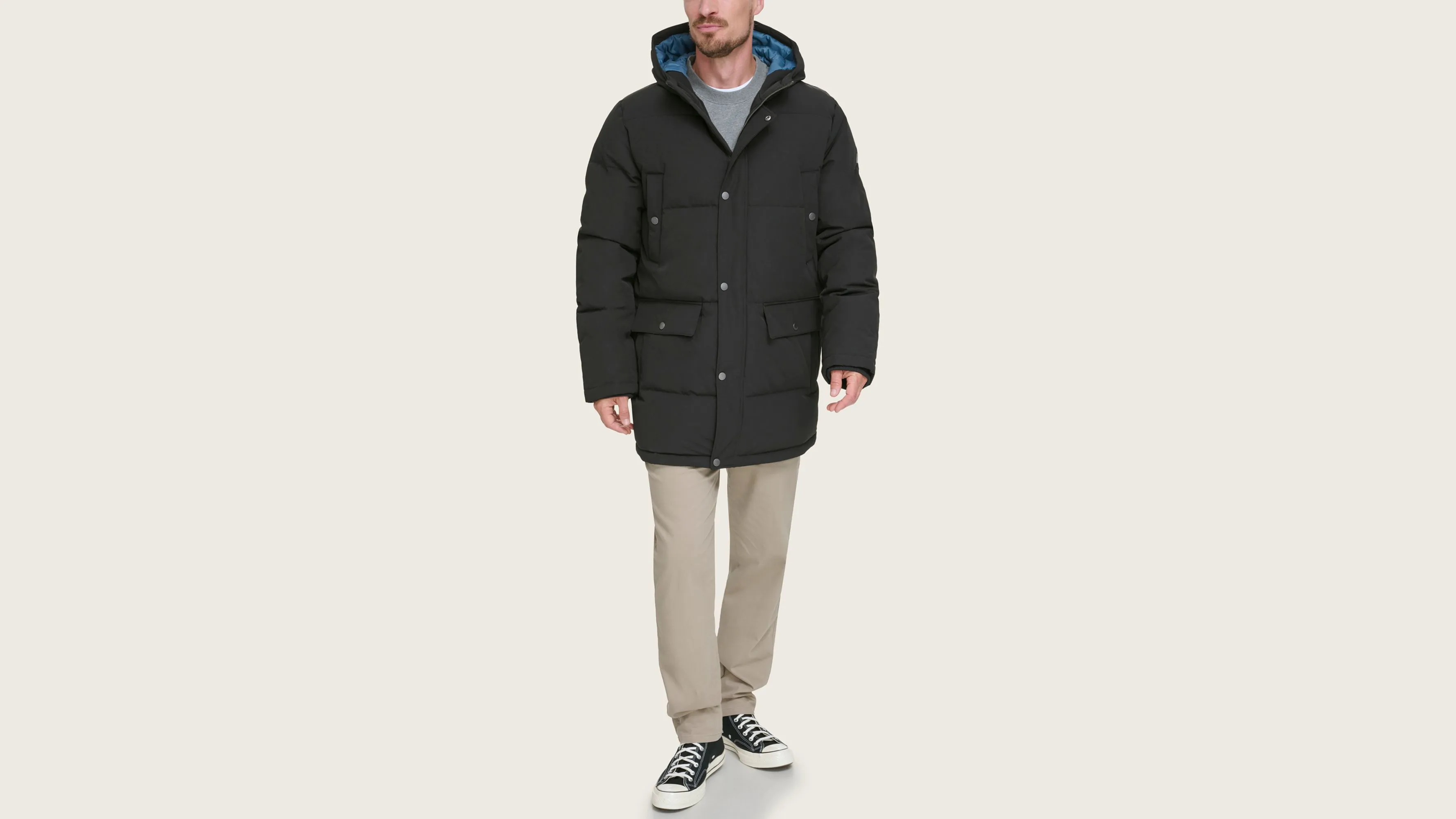 Quilted Arctic Hooded Parka